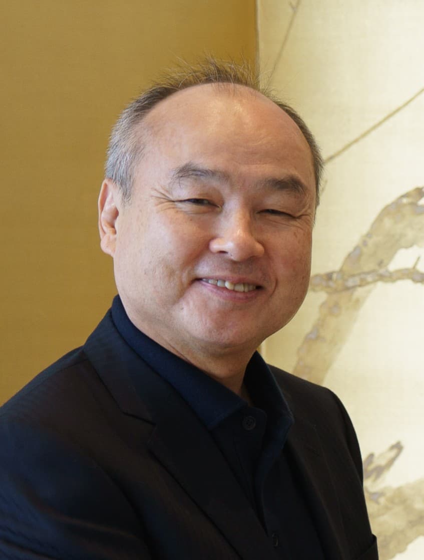Masayoshi Son, founder and CEO of SoftBank Group